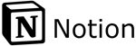 Notion logo – workspace used by Cofire for CRM documentation, playbooks, and project management